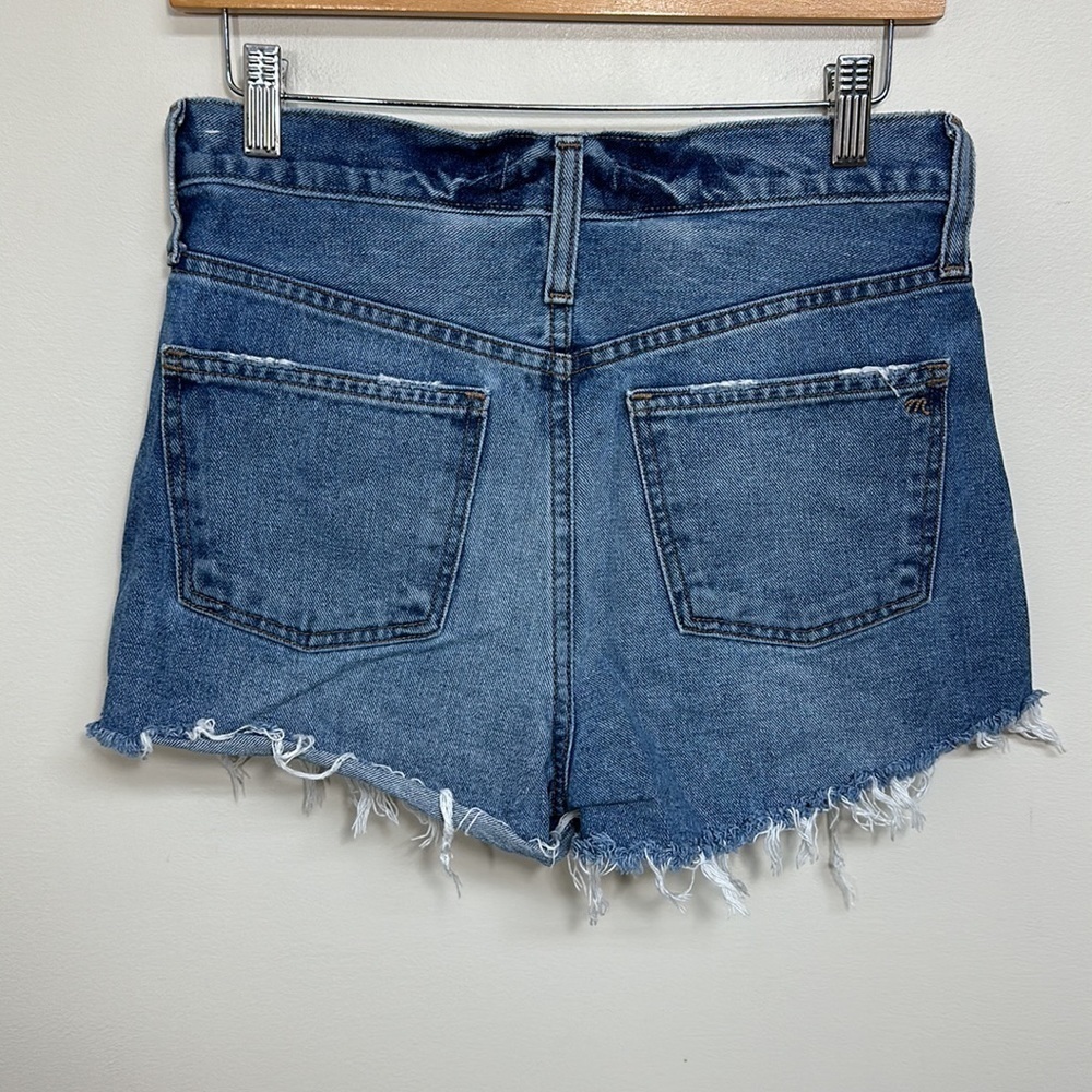 Madewell The Perfect Jean Short in Balsam Wash Tencel Denim Edition 25 - Picture 5 of 7